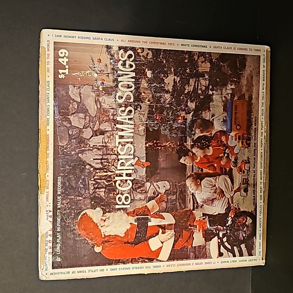 Christmas Songs 18 Album vinyl Original